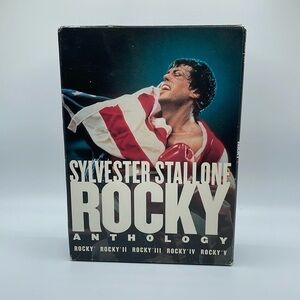 Stylester Stallone Rocky DVD Anthology Series ⚠️ Missing The 5th DVD